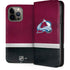 NHL Colorado Avalanche Jersey iPhone 15 Pro Max Folio Case