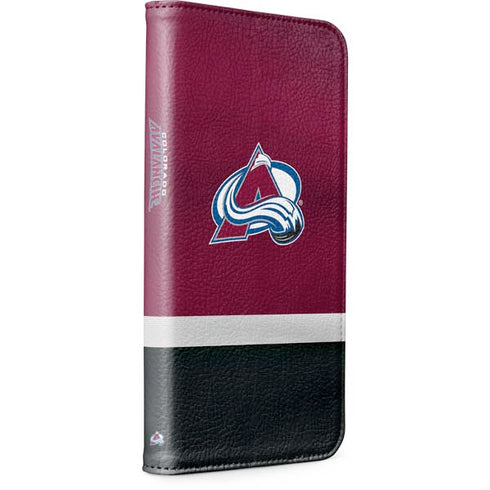 NHL Colorado Avalanche Jersey iPhone 15 Pro Max Folio Case