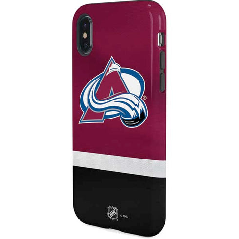 NHL Colorado Avalanche Jersey iPhone X Pro Case