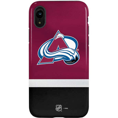 NHL Colorado Avalanche Jersey iPhone XR Pro Case