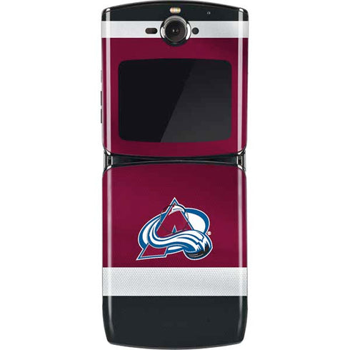 NHL Colorado Avalanche Jersey Motorola RAZR Skin