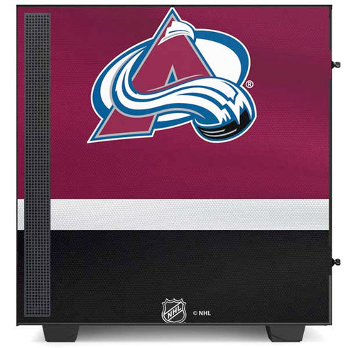 NHL Colorado Avalanche Jersey NZXT H510 Compact ATX Mid-Tower Case Skin