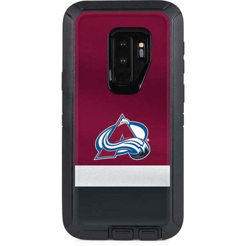 NHL Colorado Avalanche Jersey Otterbox Defender Galaxy Skin