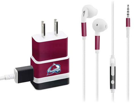 NHL Colorado Avalanche Jersey Phone Charger Skin