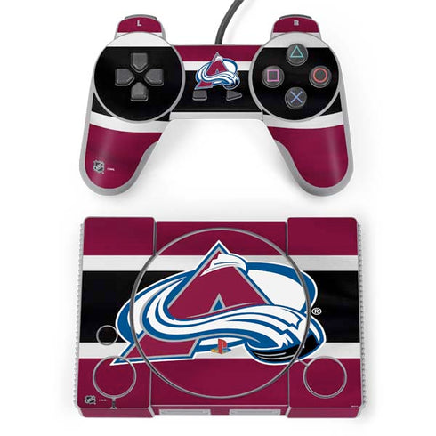 NHL Colorado Avalanche Jersey PlayStation Classic Bundle Skin