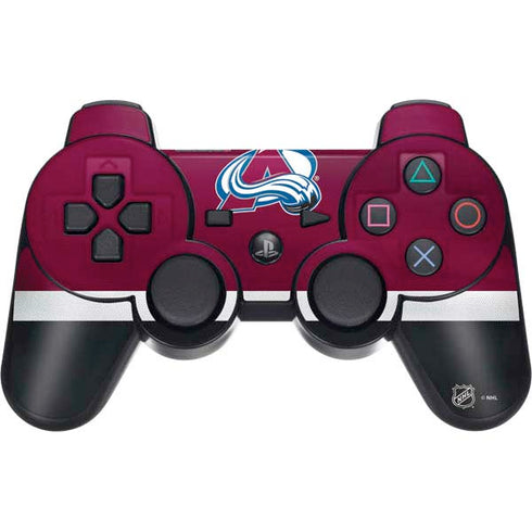 NHL Colorado Avalanche Jersey PS3 Dual Shock wireless controller Skin