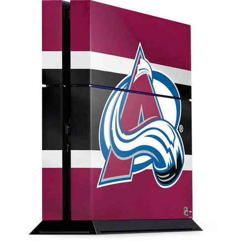 NHL Colorado Avalanche Jersey PS4 Console Skin