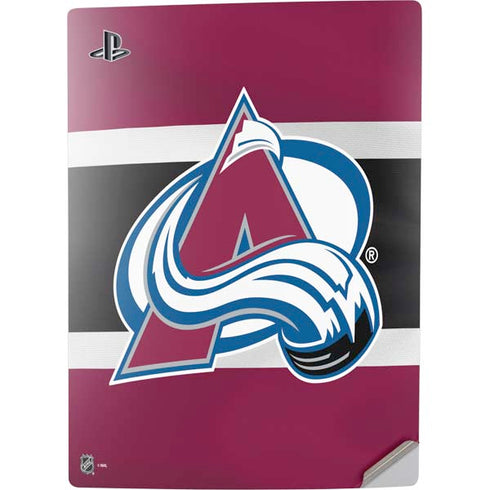 NHL Colorado Avalanche Jersey PS5 Digital Edition Console Skin
