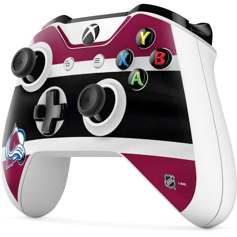 NHL Colorado Avalanche Jersey Xbox One S Controller Skin