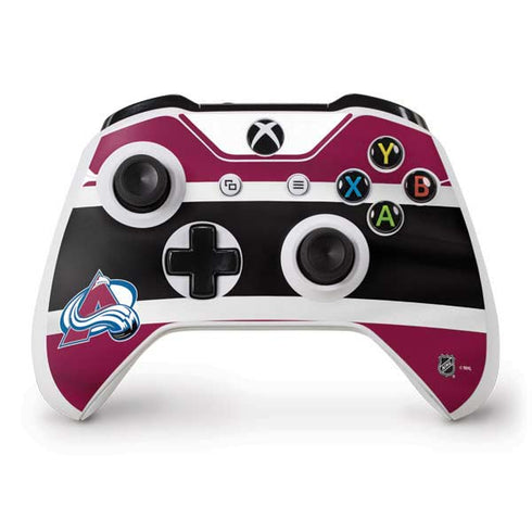 NHL Colorado Avalanche Jersey Xbox One S Controller Skin