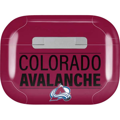 NHL Colorado Avalanche Lineup AirPods Pro 2nd Gen Skin