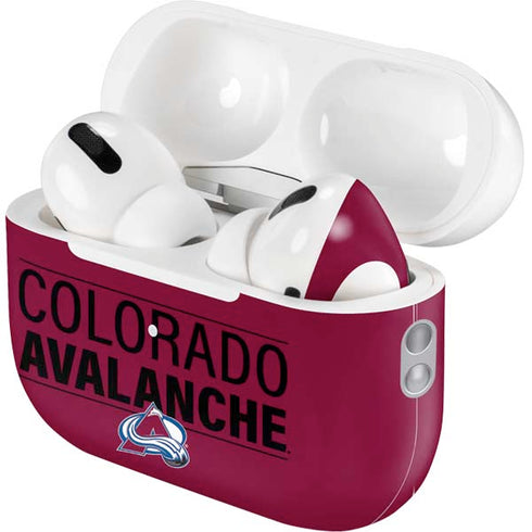 NHL Colorado Avalanche Lineup AirPods Pro 2nd Gen Skin