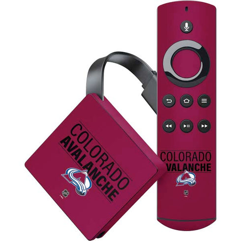 NHL Colorado Avalanche Lineup Amazon Fire TV Skin