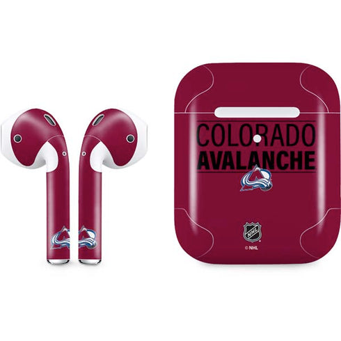NHL Colorado Avalanche Lineup Apple AirPods 2 Skin
