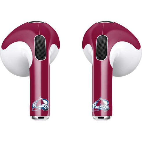 NHL Colorado Avalanche Lineup Apple AirPods (3rd Gen 2021) Skin