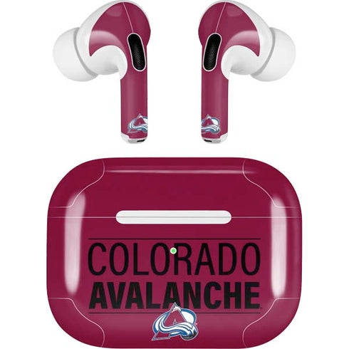 NHL Colorado Avalanche Lineup Apple AirPods Pro Skin