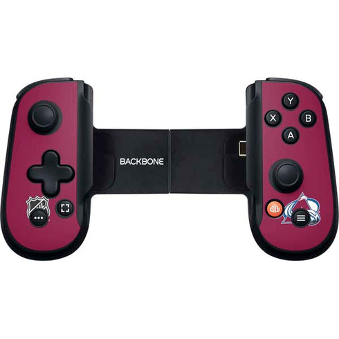NHL Colorado Avalanche Lineup Backbone One for iPhone Game Controller Skin