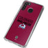 NHL Colorado Avalanche Lineup Galaxy A21 Clear Case