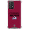 NHL Colorado Avalanche Lineup Galaxy A52 5G Clear Case