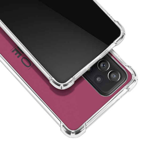 NHL Colorado Avalanche Lineup Galaxy A52 5G Clear Case