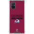 NHL Colorado Avalanche Lineup Galaxy A71 5G Clear Case