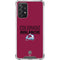 NHL Colorado Avalanche Lineup Galaxy A72 5G Clear Case