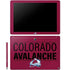 NHL Colorado Avalanche Lineup Galaxy Book 12in Skin
