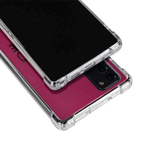 NHL Colorado Avalanche Lineup Galaxy Note20 5G Clear Case