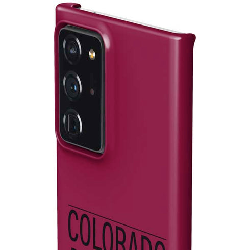 NHL Colorado Avalanche Lineup Galaxy Note20 Ultra 5G Lite Case