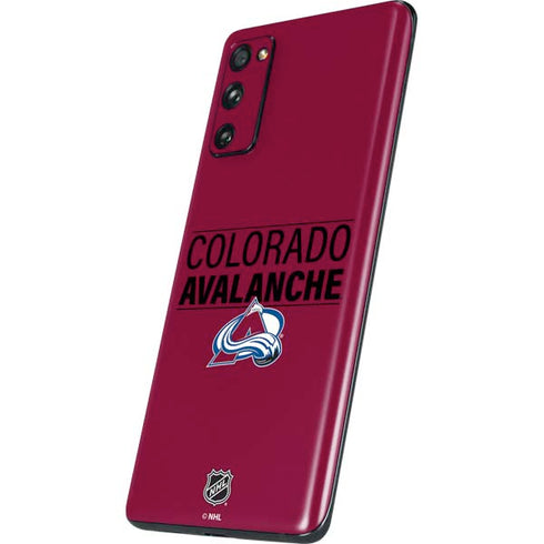NHL Colorado Avalanche Lineup Galaxy S20 Fan Edition Skin