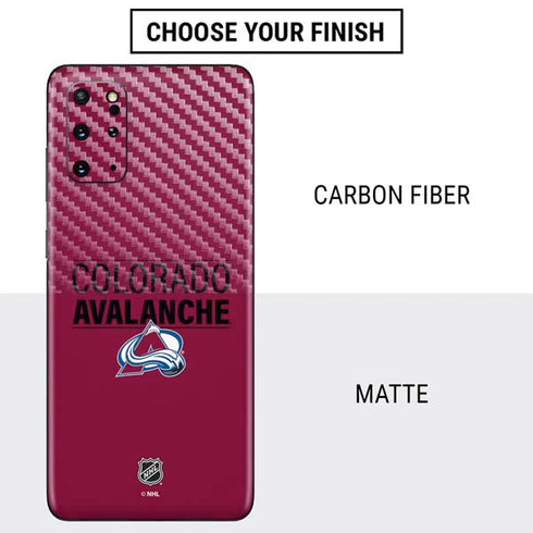 NHL Colorado Avalanche Lineup Galaxy S20 Plus Skin