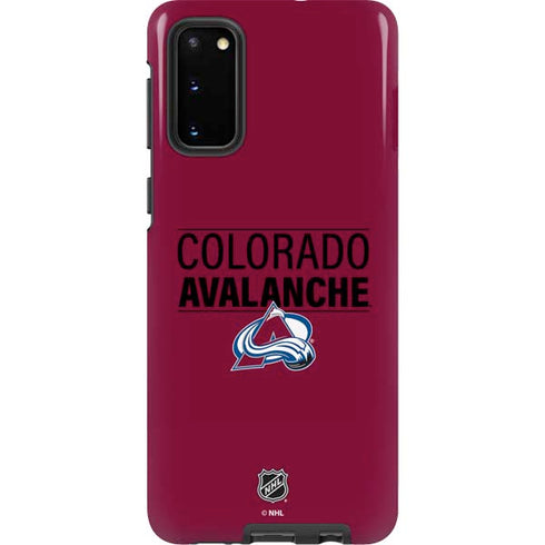 NHL Colorado Avalanche Lineup Galaxy S20 Pro Case