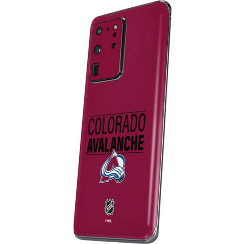 NHL Colorado Avalanche Lineup Galaxy S20 Ultra 5G Skin