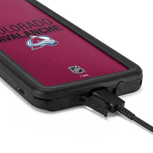 NHL Colorado Avalanche Lineup Galaxy S20 Waterproof Case