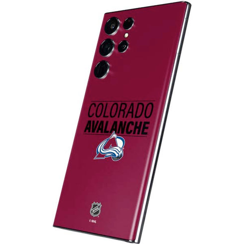 NHL Colorado Avalanche Lineup Galaxy S22 Ultra Skin