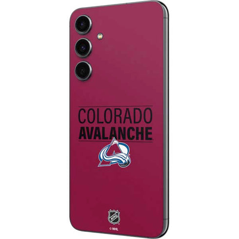 NHL Colorado Avalanche Lineup Galaxy S23 FE Skin