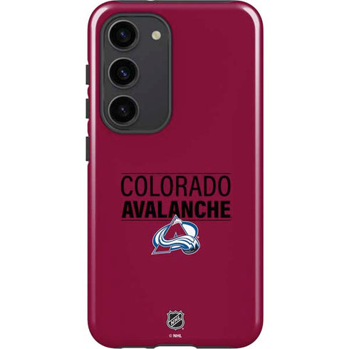 NHL Colorado Avalanche Lineup Galaxy S23 Pro Case
