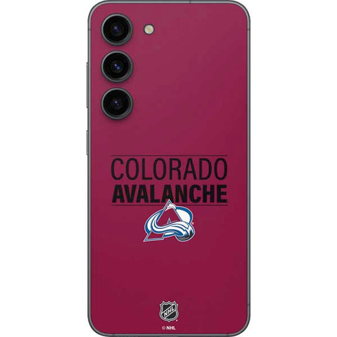 NHL Colorado Avalanche Lineup Galaxy S23 Skin
