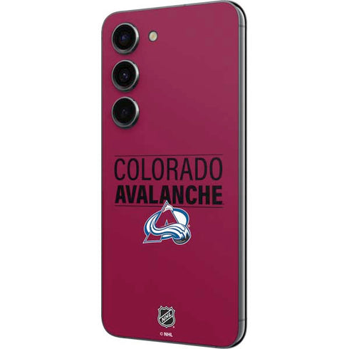 NHL Colorado Avalanche Lineup Galaxy S23 Skin