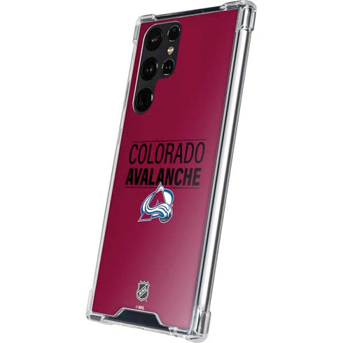 NHL Colorado Avalanche Lineup Galaxy S24 Ultra Clear Case