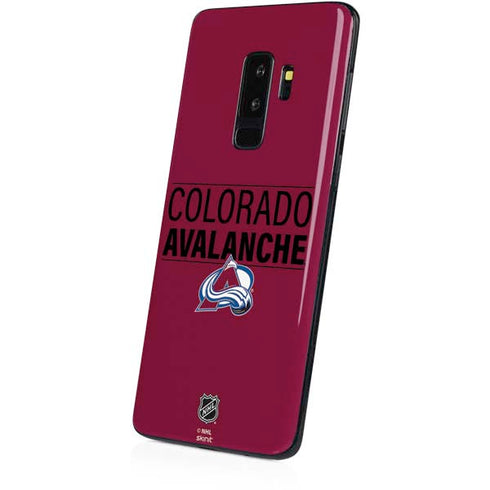 NHL Colorado Avalanche Lineup Galaxy S9 Plus Skin