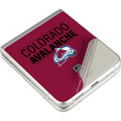 NHL Colorado Avalanche Lineup Galaxy Z Flip3 5G Skin