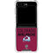 NHL Colorado Avalanche Lineup Galaxy Z Flip5 5G Clear Case