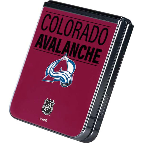 NHL Colorado Avalanche Lineup Galaxy Z Flip5 5G Skin