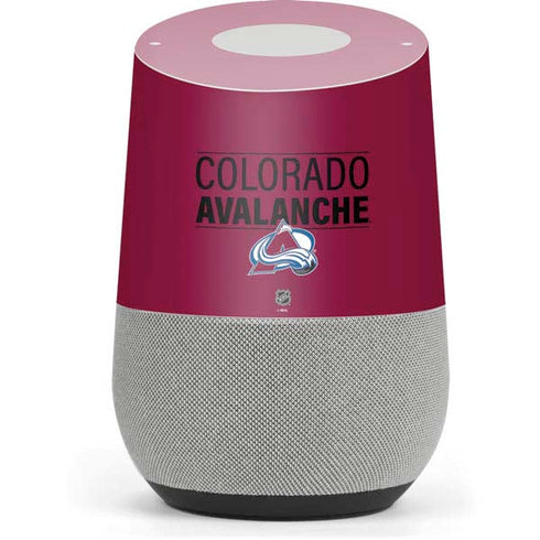 NHL Colorado Avalanche Lineup Google Home Skin
