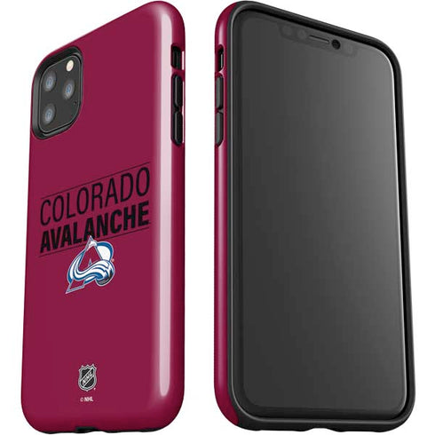 NHL Colorado Avalanche Lineup iPhone 11 Pro Max Impact Case