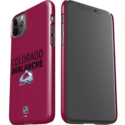 NHL Colorado Avalanche Lineup iPhone 11 Pro Max Lite Case