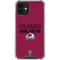 NHL Colorado Avalanche Lineup iPhone 12 Clear Case