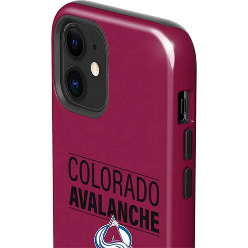 NHL Colorado Avalanche Lineup iPhone 12 Impact Case