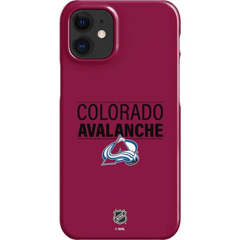 NHL Colorado Avalanche Lineup iPhone 12 Mini Lite Case